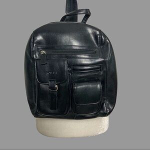 💜💜 Faux Leather Backpack
